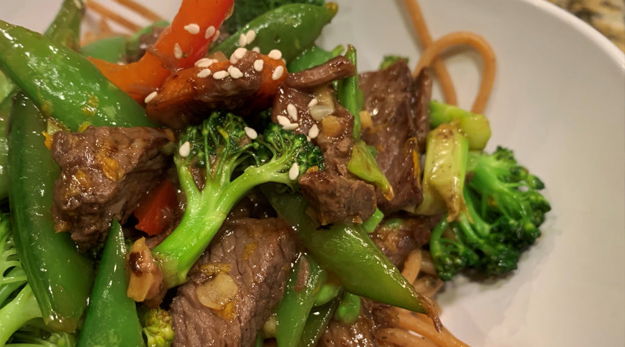 Beef & Pepper Stir Fry