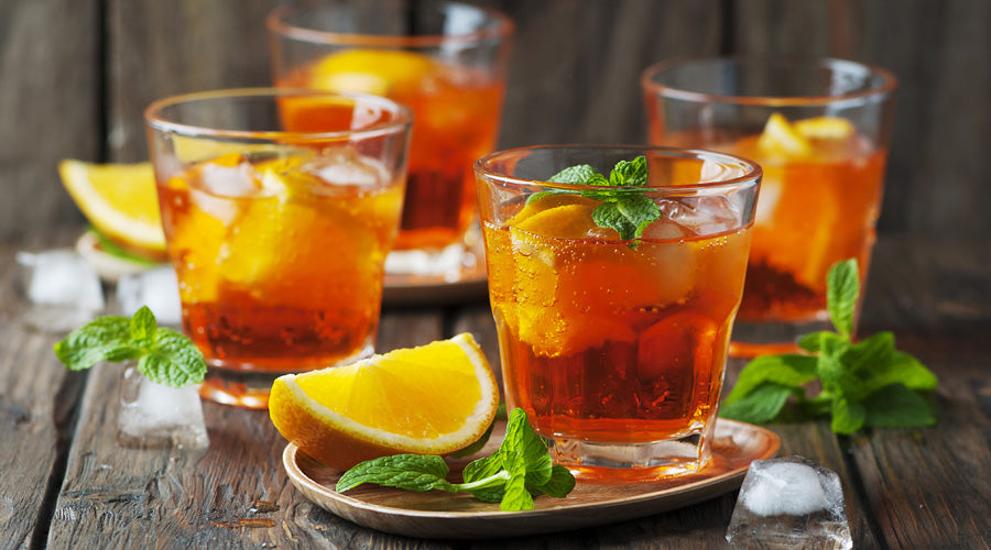 Orange You Glad It's a Bourbon Rickey