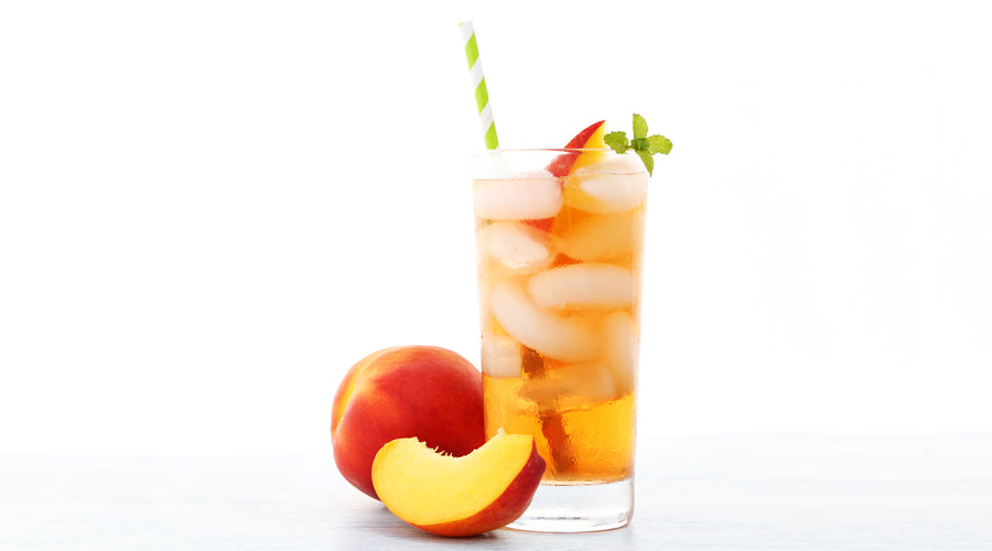 Peach Bourbon Shrub
