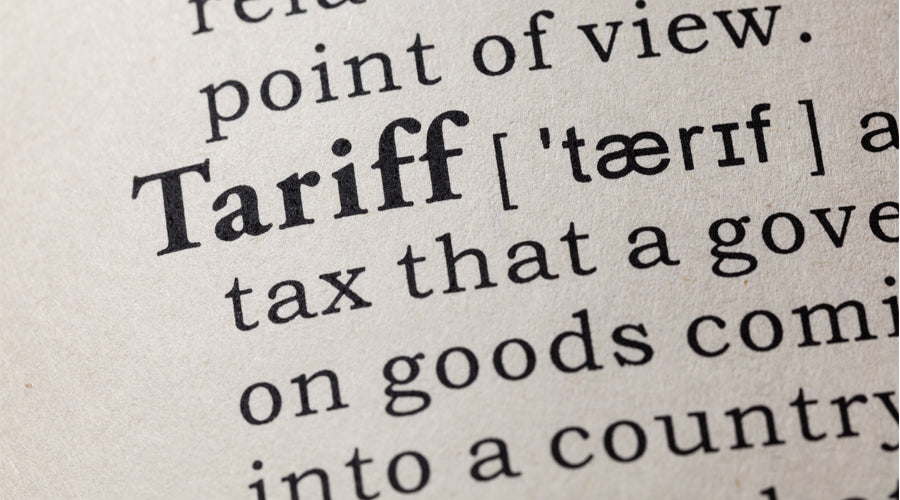 Bummer; Tariff Tax Going Into Effect December 20th, 2019