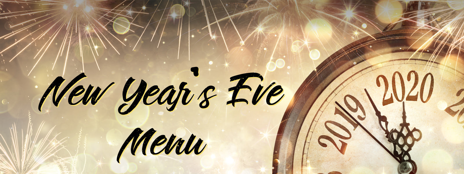 Spirits & Spice Hip and Happenin' New Years Eve Menu