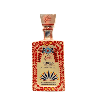 Spirits & Spice Fourth Batch Tequila Extra Añejo in bottle. Bar drinks. Spirits. Popular alcoholic drinks.