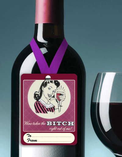 bitch wine tag