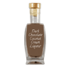 Dark Chocolate Coconut Cream Liqueur in in medium bottle. Smooth and sweet alcoholic drinks.
