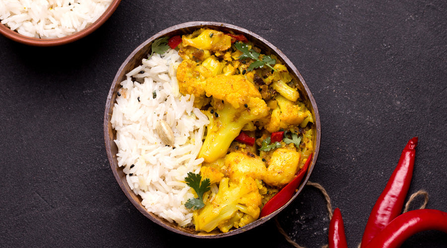 Instant Pot Aloo Gobi (Potato & Cauliflower)