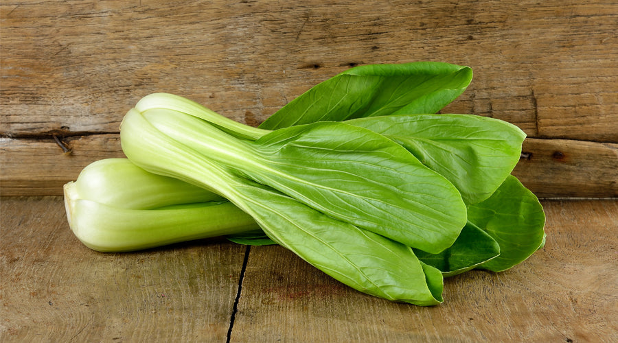 Grilled Smoked Rosemary Salt Bok Choy