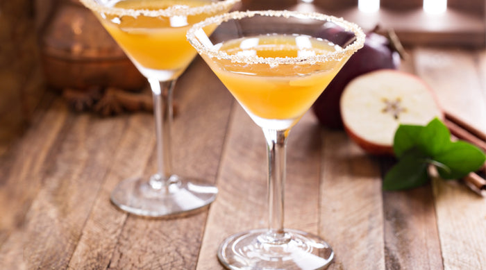 Candy Apple Shrub Martini