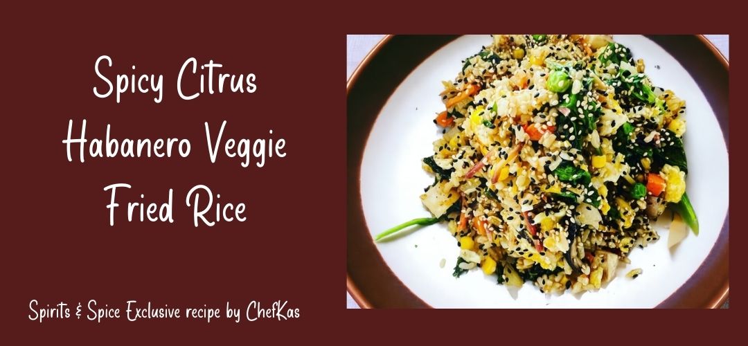 Spicy Citrus Habanero Veggie Fried Rice