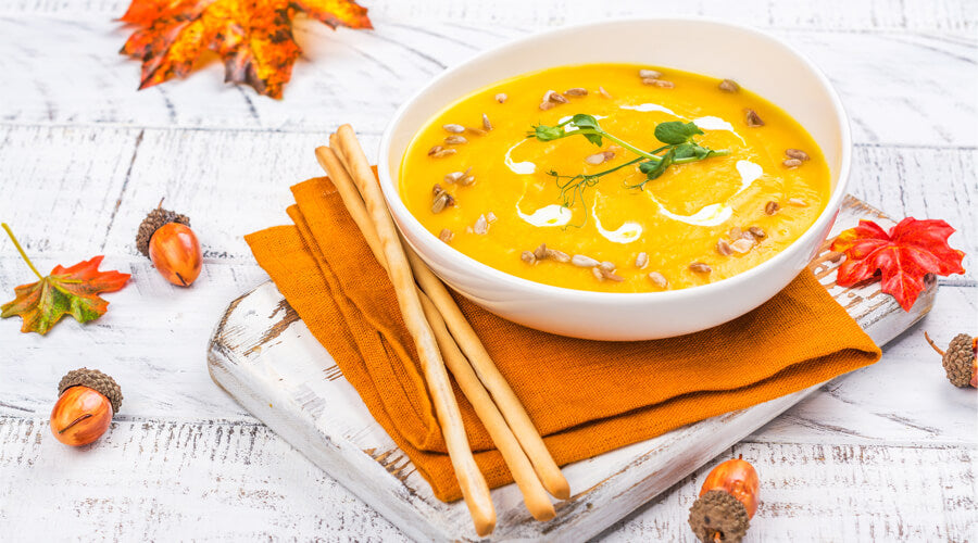 Curried Acorn Squash Soup