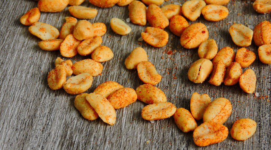 Curried Garlic and Herb Spiced Nuts