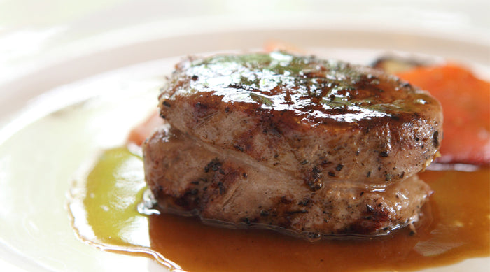 Filet Mignon with Rich Balsamic Glaze