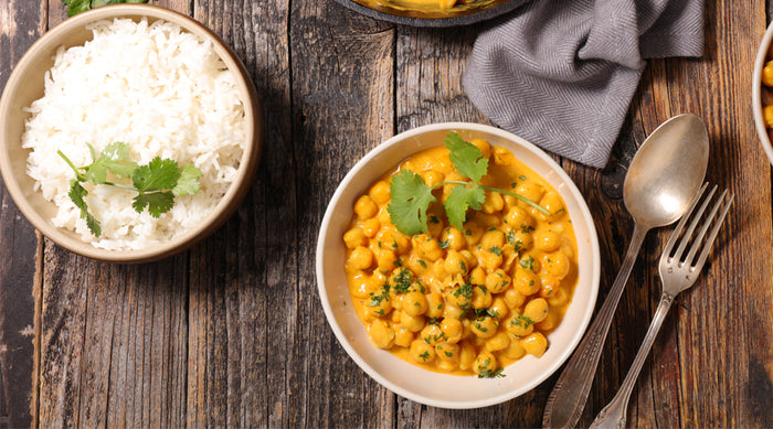 Garbanzo, Cauliflower & Coconut Curry