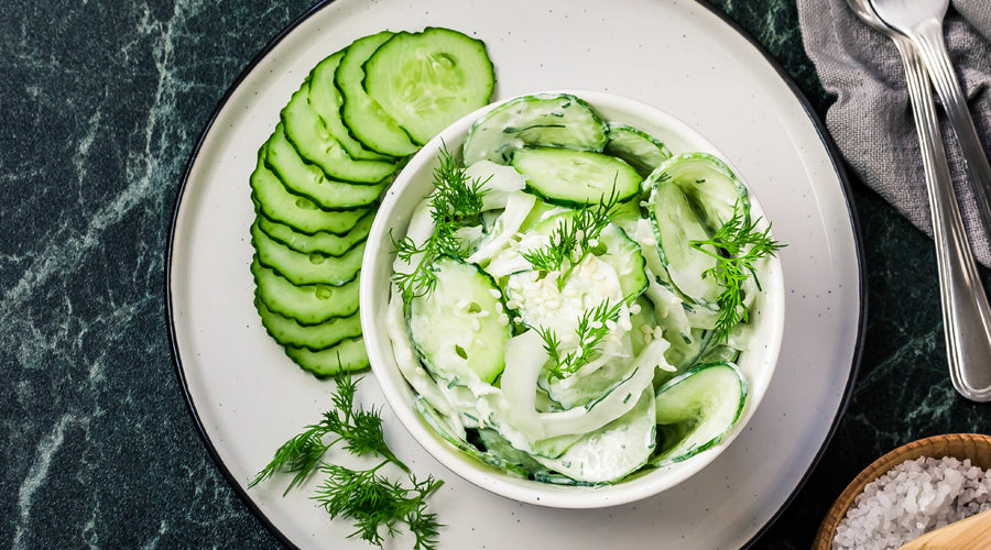 Grandma's Cucumber Salad