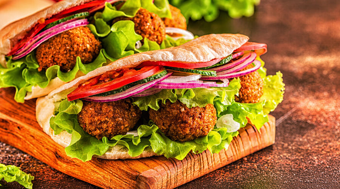 Jamaican Jerk Sweet Potato Falafel