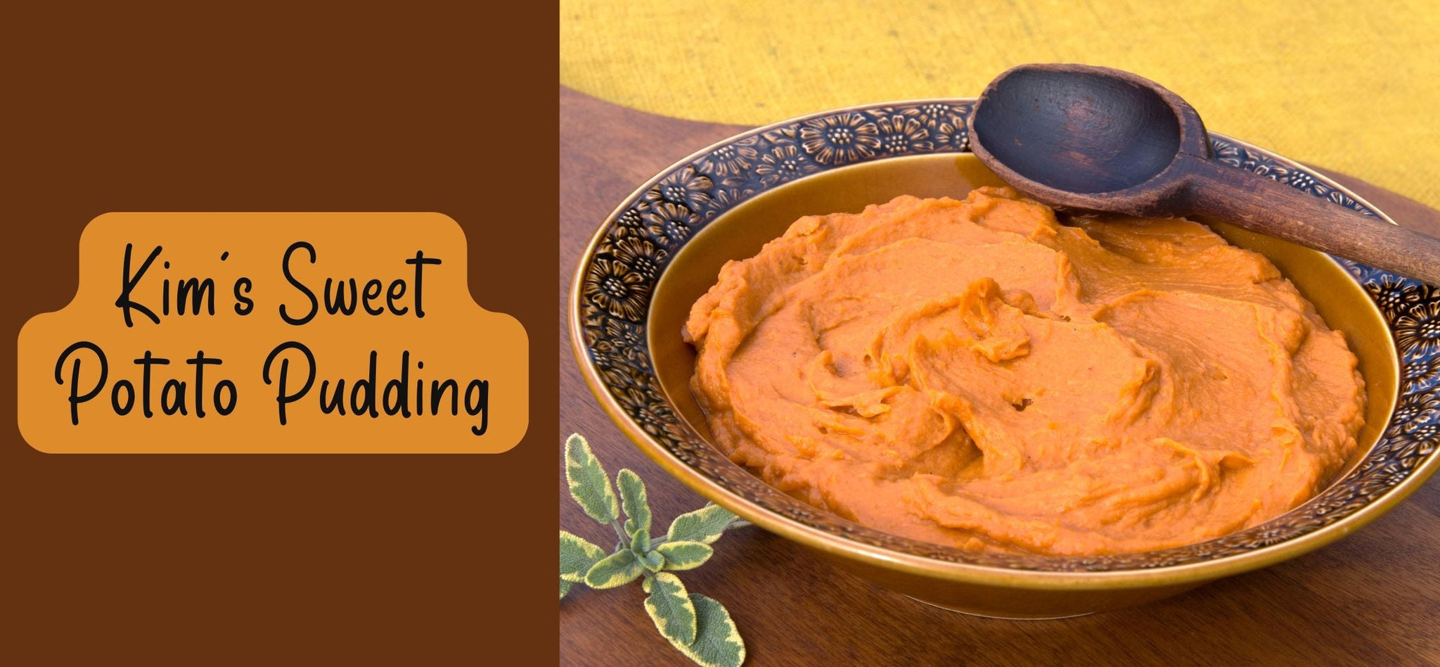 sweet potato mashed yams