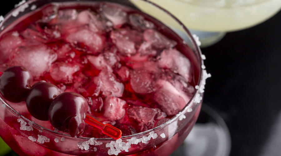 Layered Cherry Margarita