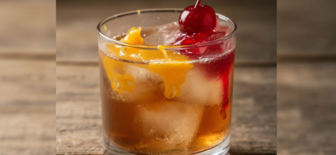 Mexican Old fashioned drink