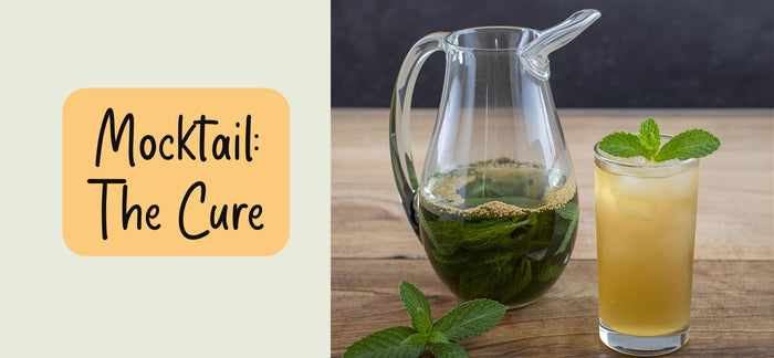 mocktail with pineapple syrup