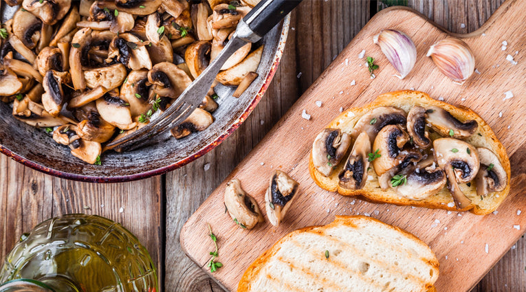 Mushroom Bruschetta