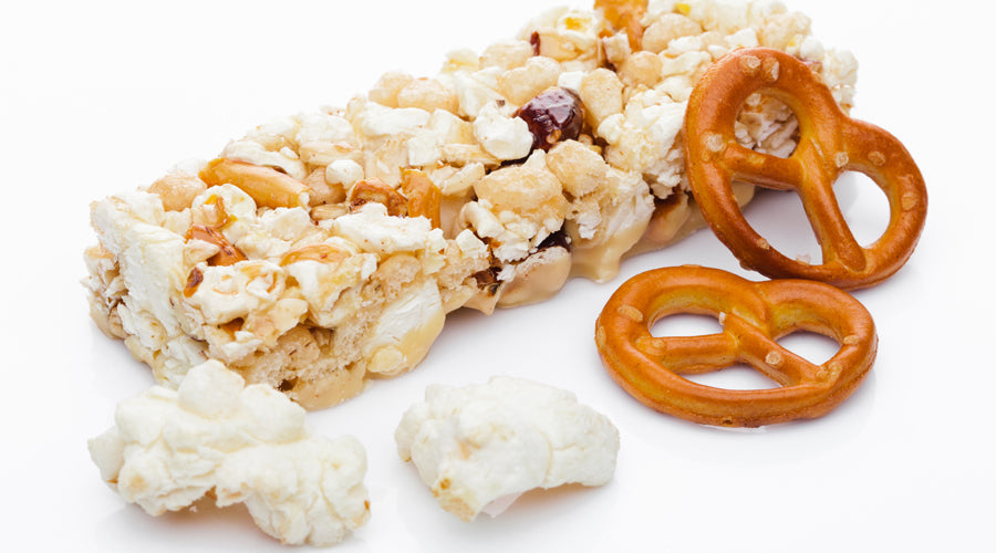 Popcorn Pretzel Bars