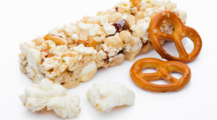 Popcorn Pretzel Bars