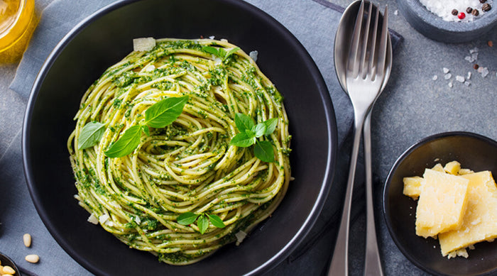 Put Pesto on Pasta (Salad)