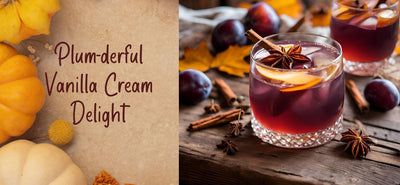 Plum-derful Vanilla Cream Delight