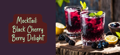 Mocktail: Black Cherry Berry Delight