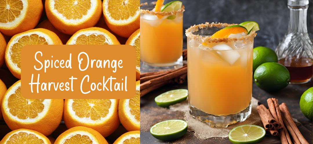 Spiced Orange Harvest Cocktail