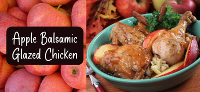 Apple Balsamic Glazed Chicken