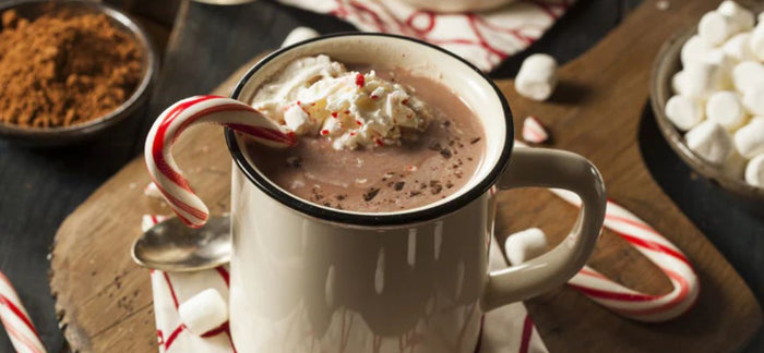 hot chocolate peppermint recipe cream liqueur