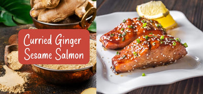 Curried Ginger Sesame Salmon