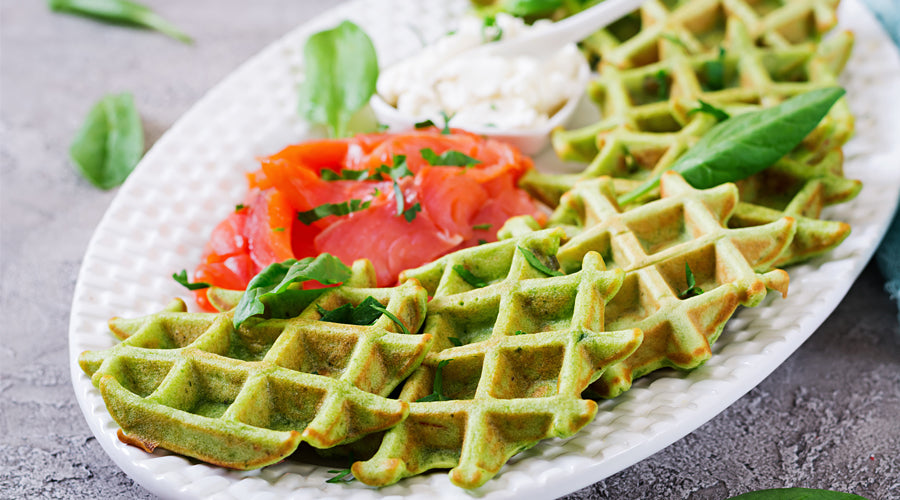 Spicy Savory Waffles