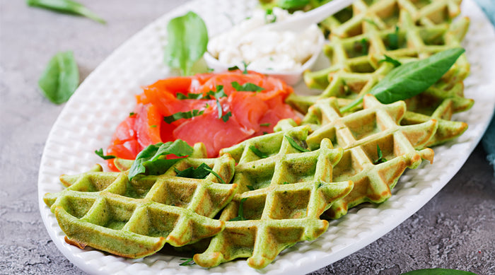 Spicy Savory Waffles