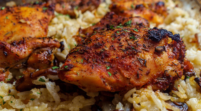 Tandoori-Inspired Chicken Thighs