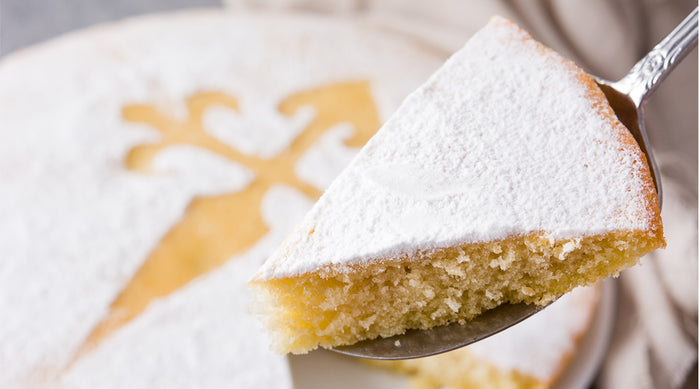 Tarta de Santiago with Calamansi