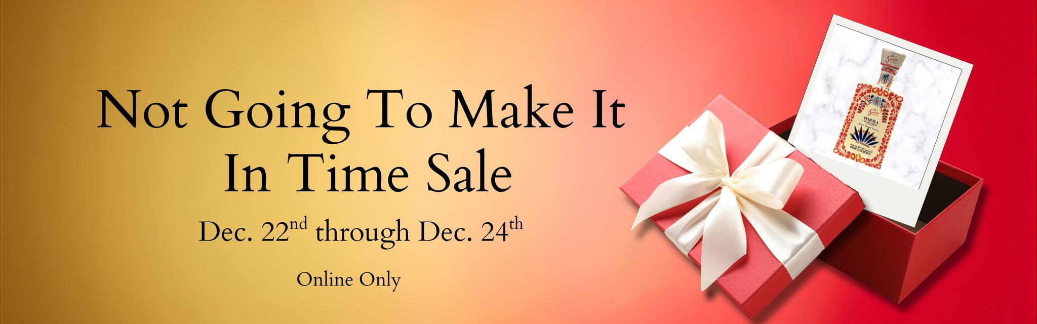 Not Going to Make it Sale