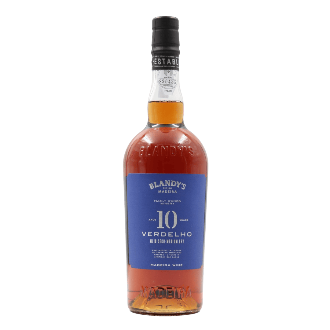 Blandy's Madeira 10 Years Old Verdelho Medium Dry Madeira