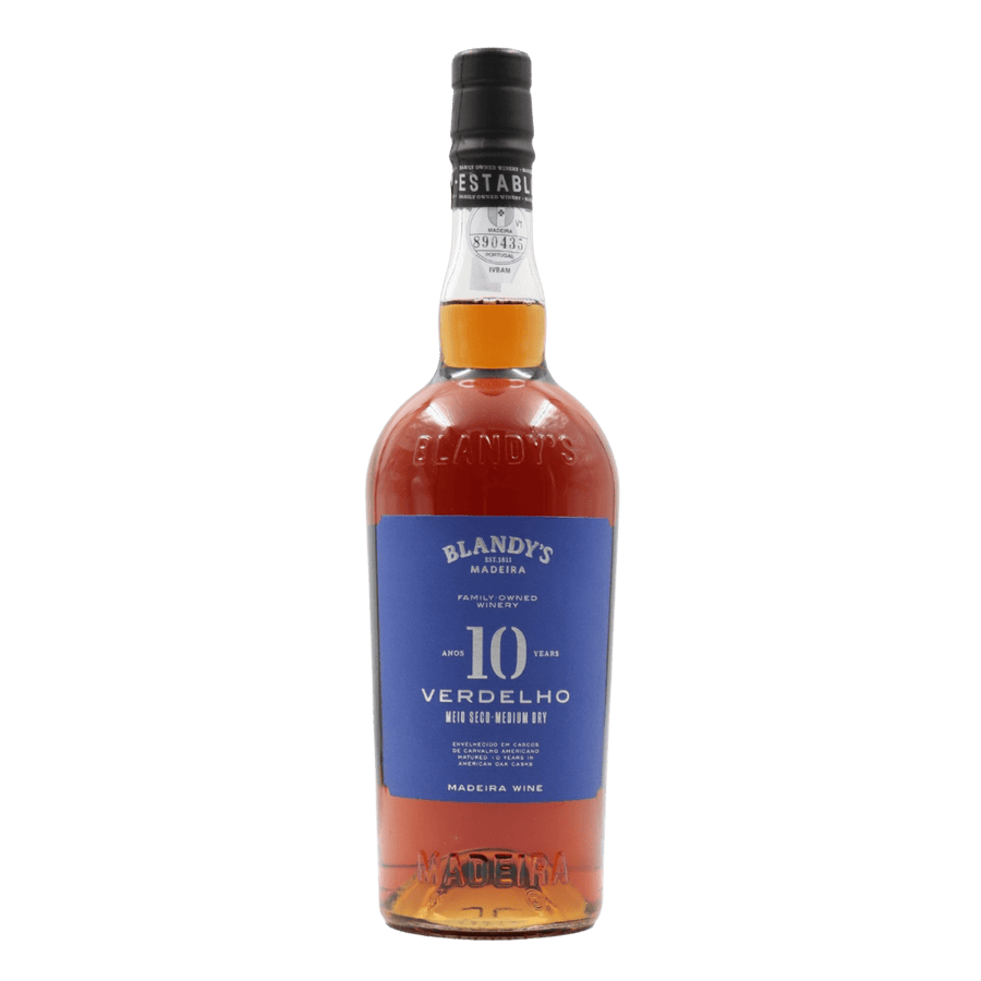 Blandy's Madeira 10 Years Old Verdelho Medium Dry Madeira
