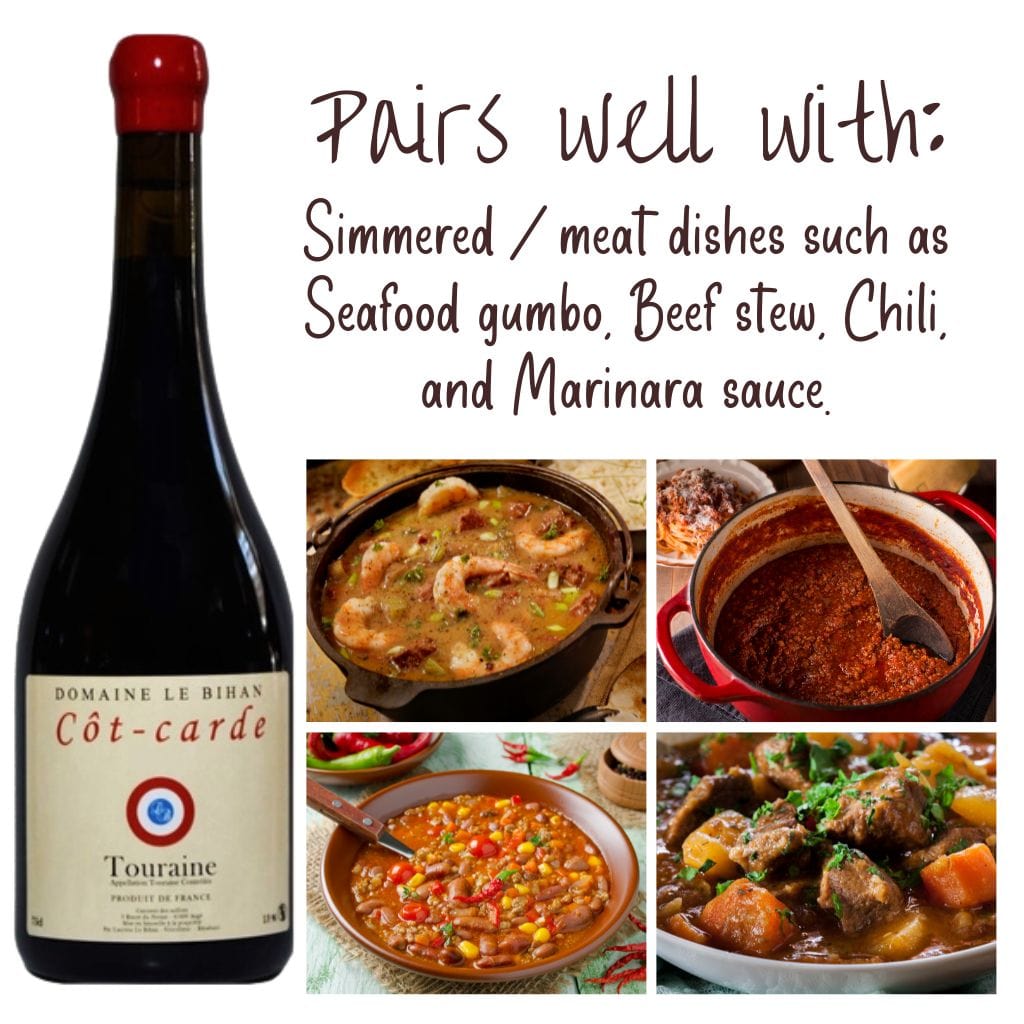 Le Bihan Touraine Rouge Cot-Carde 2021