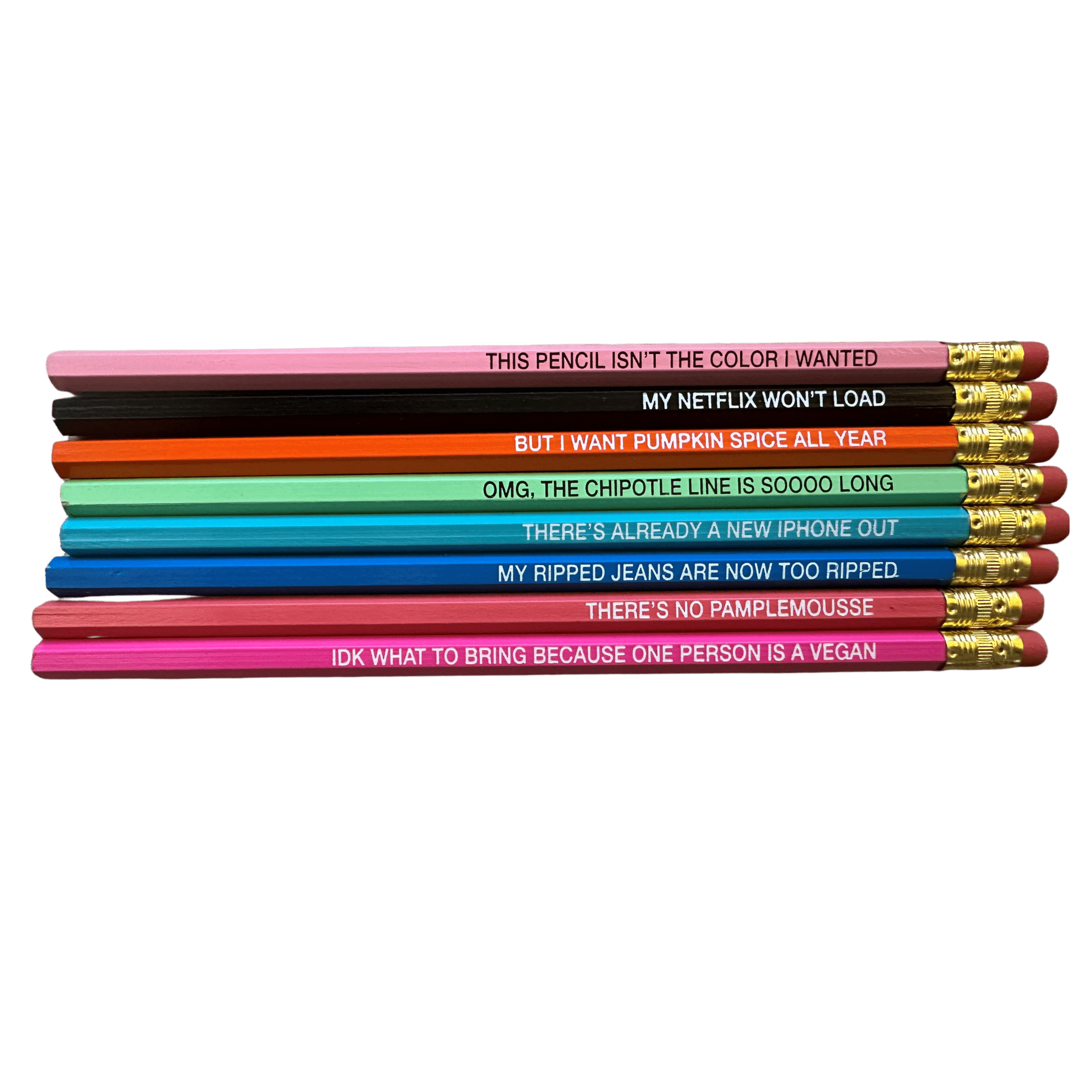 Pencils for First World Problems