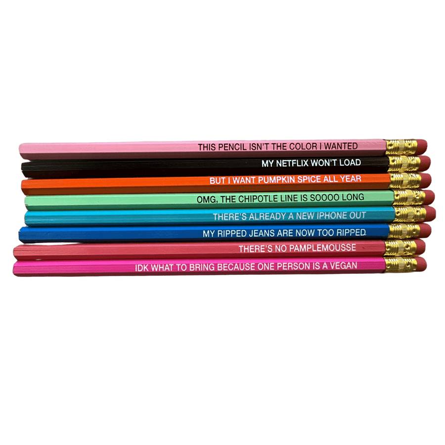 Pencils for First World Problems