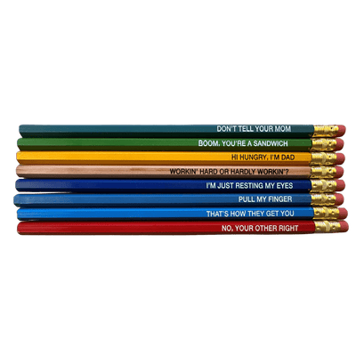 Pencils for Dad Jokes