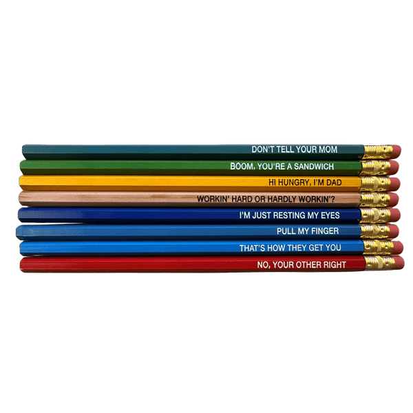 Pencils for Dad Jokes
