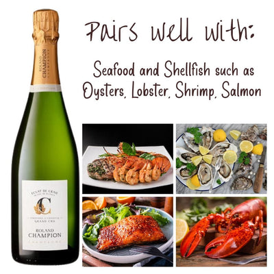 Roland Champion Champagne Blanc de Blancs Grand Cru Eclat de Craie