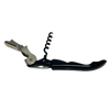 Black Double-Hinged Corkscrew Wine Key