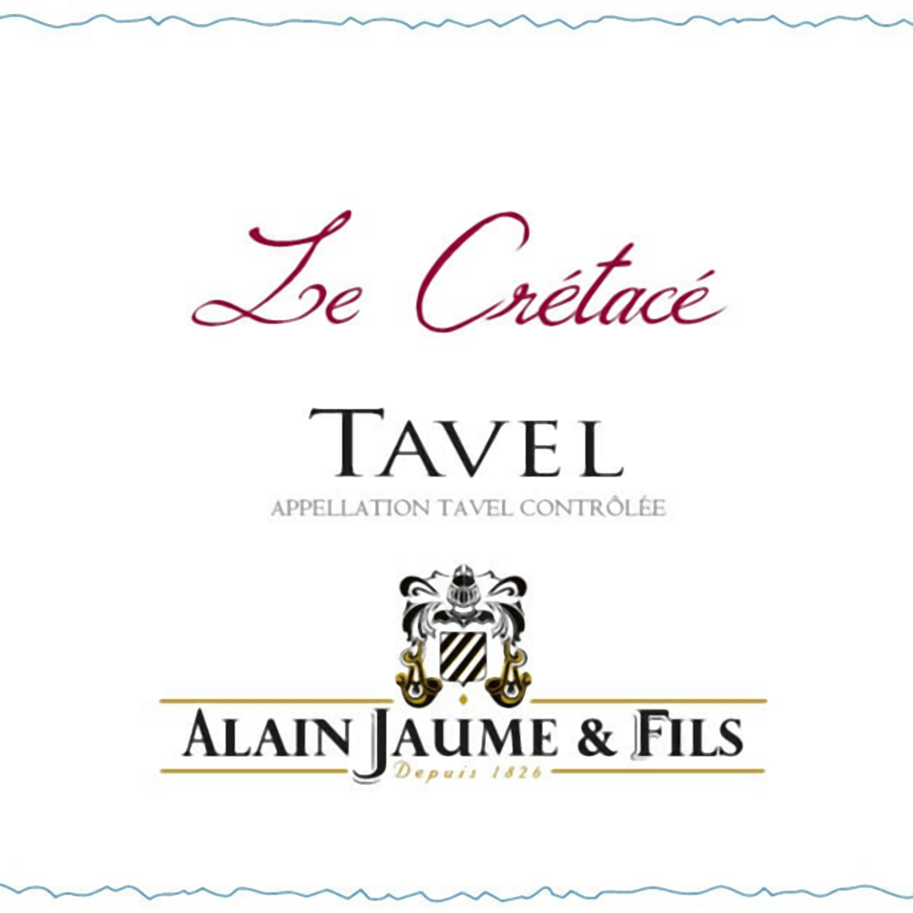 Alain Jaume Tavel Rosé Le Cretace