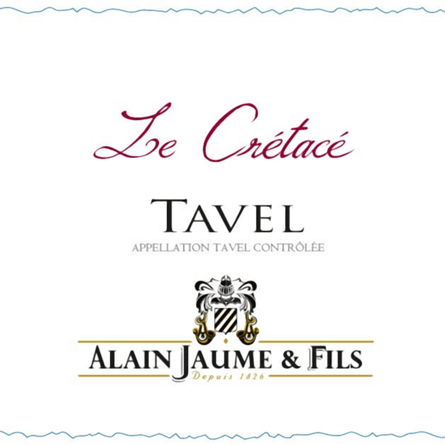 Alain Jaume Tavel Rosé Le Cretace