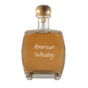 American Whisky in medium bottle. Best cocktails. Smooth and sweet alcoholic drinks.