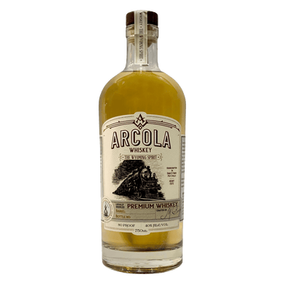 Arcola Whiskey in bottle. Popular alcoholic drinks. Brown liquor. Online liquor store.